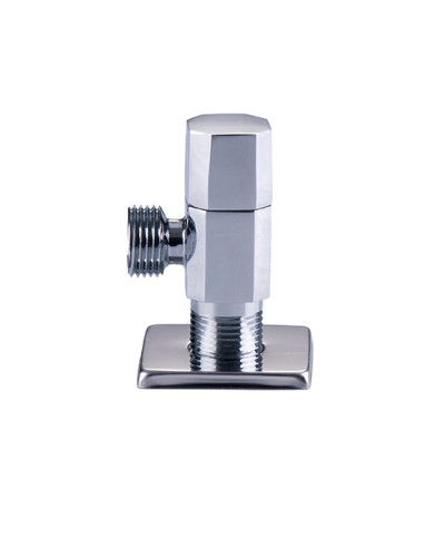 VER36 Угловой кран с отражателем ХРОМ. (120/1шт), VIEIR