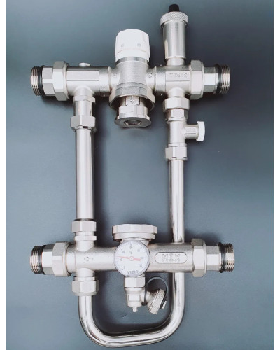 Насосно-смесительный узел для отопления и теплого полаViEiR(5/1шт), VIEIR