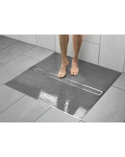 DL40A Душевой лоток под плитку - 400 мм (4/1шт), VIEIR