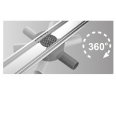 DL70-360 Поворотный душевой трап - 700мм  (4/1шт)