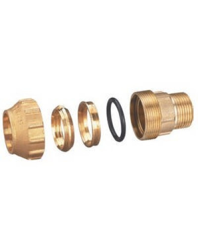 Фитинги для трубы ПНД 40x1M  ViEiR ((50/2шт), VIEIR