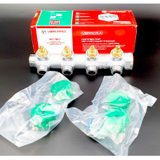 Коллектор регулирующий плоский и 3/4-16-4 вых "VER-PRO"(25/1шт)