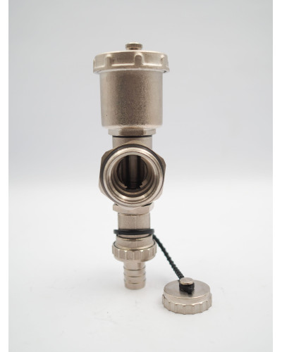 Коллектор для теплого пола 4 контура (комплект) VIEIR + насосно смесительный узел с насосом + евроконус для коллектора 3/4'-16*2,0