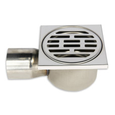 VERA10L Трап угл. с гидрозатвором100*100мм (40/1шт)