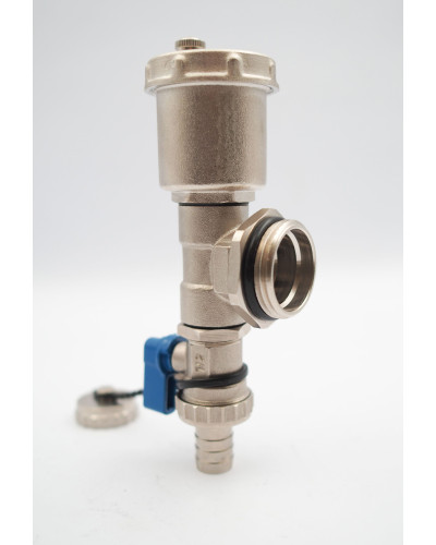 Коллектор для теплого пола 4 контура (комплект) VIEIR + насосно смесительный узел с насосом + евроконус для коллектора 3/4'-16*2,0