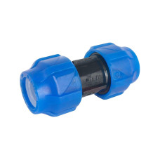 Муфта ПНД компрессионная соединительная 25 (100/20) VALFEX