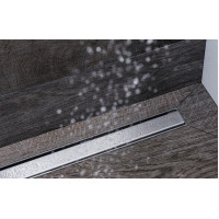 Душевой лоток с решеткой под кладку плитки  защита от запаха:(сухой +гидрозатвор) (70*500мм)(1/4)