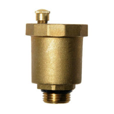 Воздухоотводчик прямой 1/2", Латунь "ViEiR" (100/1шт)