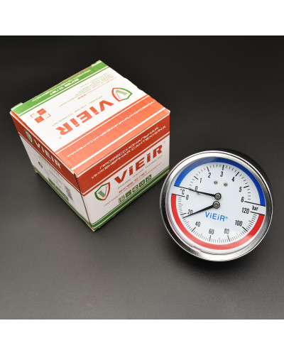 YF6 Термоманометры (гор) 1/2 6БАР(50/1шт), VIEIR