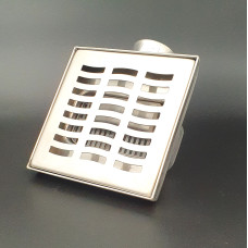 VER15A Трап с сух. затвором150*150мм НЕРЖ.(20/1шт)