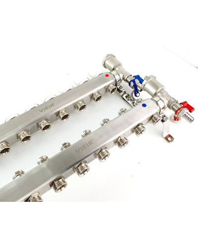 VR115-07А Колл. БЕЗ РАС. БЕЗ КРАН.7-вых.НЕРЖ.(5/1шт), VIEIR