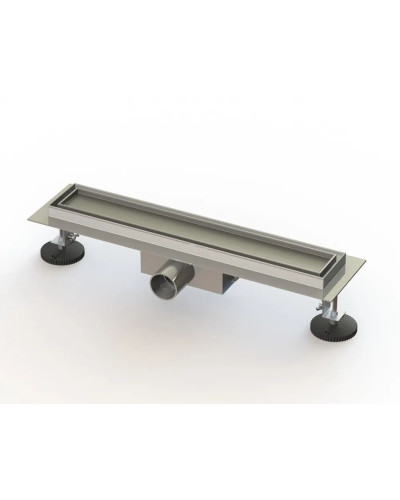 DL40A Душевой лоток под плитку - 400 мм (4/1шт), VIEIR