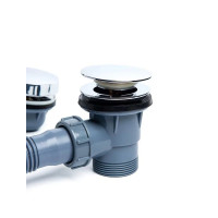 Обвязка для ванны пластмассовый, автоматический с фиксатором(1/20)