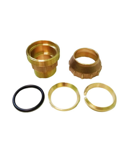 VER370 Муфта для трубы ПНД S25 x 3/4M (100/10шт), VIEIR