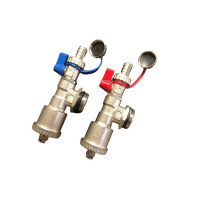 Тройник коллек.в сборе1"(тройник,воздух. дренажный кран) "ViEiR"(30/1пара)