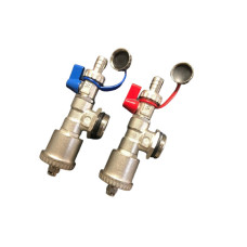 Тройник коллек.в сборе1"(тройник,воздух. дренажный кран) "ViEiR"(30/1пара)