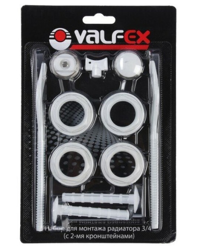 Комплект для монтажа  радиаторов с 2-мя кронштейнами  3/4" VALFEX (40)