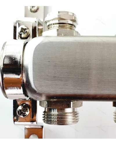 VR115-03А Колл. БЕЗ РАС. БЕЗ КРАН.3-вых.НЕРЖ.(5/1шт), VIEIR