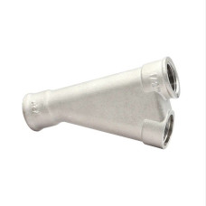 Тройник косой для гильзы под погружной датчик температуры Ø-1  "ViEiR" (16/4шт)