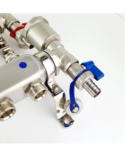 VR115-07А Колл. БЕЗ РАС. БЕЗ КРАН.7-вых.НЕРЖ.(5/1шт), VIEIR