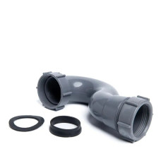 Обвязка для ванны пластмассовый, автоматический с фиксатором(1/20)