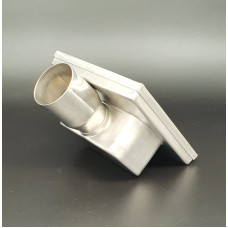 VER15A Трап с сух. затвором150*150мм НЕРЖ.(20/1шт)