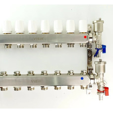 VR115-07А Колл. БЕЗ РАС. БЕЗ КРАН.7-вых.НЕРЖ.(5/1шт)