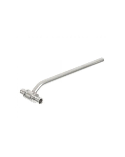 Т-образная труба из нержавеющей стали для подключения радиатора  16 х15х16 мм, L-250мм