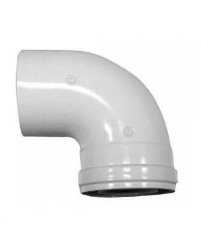 Колено коаксиальное 60х100-90, УТДК