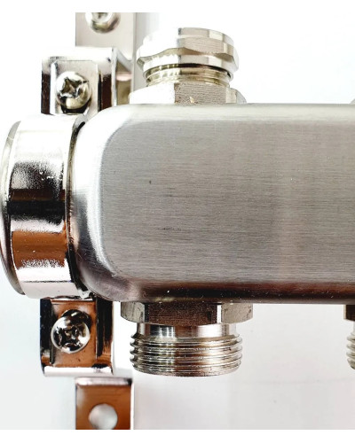 VR115-07А Колл. БЕЗ РАС. БЕЗ КРАН.7-вых.НЕРЖ.(5/1шт), VIEIR