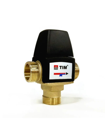 Термостатический смесительный клапан 1 ( 35-60°С) kv/s 1.6(1/30), TIM