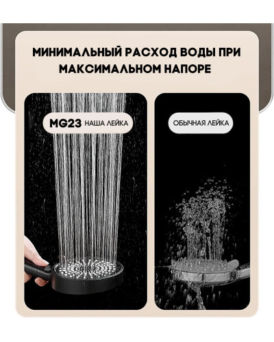 MG23 Лейка душевая (100/1), VIEIR