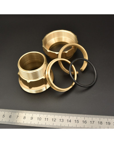 Фитинги для трубы ПНД 40x1M  ViEiR ((50/2шт), VIEIR