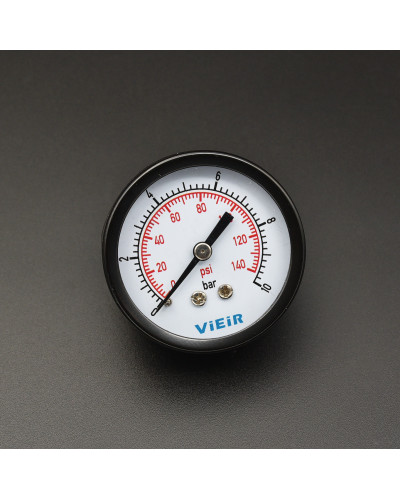 YLB10 Манометр аксиальный 10бар  (100/1шт), VIEIR
