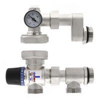 Насосно-смесительный узел для теплого пола KVS2,6  20 °С- 45 °С  "ViEiR"((8/1шт)