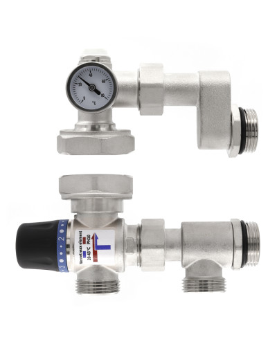 Насосно-смесительный узел для теплого пола KVS2,6  20 °С- 45 °С  ViEiR((8/1шт), VIEIR