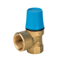 6BAR    Предохранительный  клапан 1/2"гх1/2"г синий "ViEiR" (100/1шт)