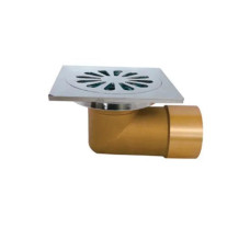 VER10L Трап угл. с сух. затвором100*100мм (40/1шт)