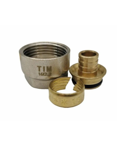 Евроконус для подсоединения трубы сшитой 3/4*16(2.2)(36/288), TIM