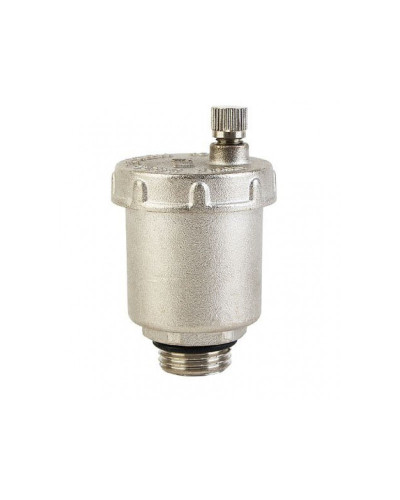 PF500 Воздухоотводчик ПРЯМОЙ 1/2 НИКЕЛЬ (100/1шт), VIEIR