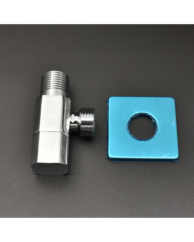 VER36 Угловой кран с отражателем ХРОМ. (120/1шт), VIEIR