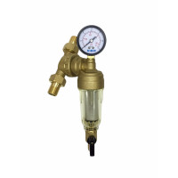 JC148 Фильтр своб. вращ.с маном.1/2" СТЕКЛО(15/1шт)