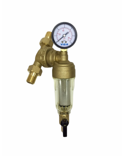 JC148 Фильтр своб. вращ.с маном.1/2 СТЕКЛО(15/1шт), VIEIR