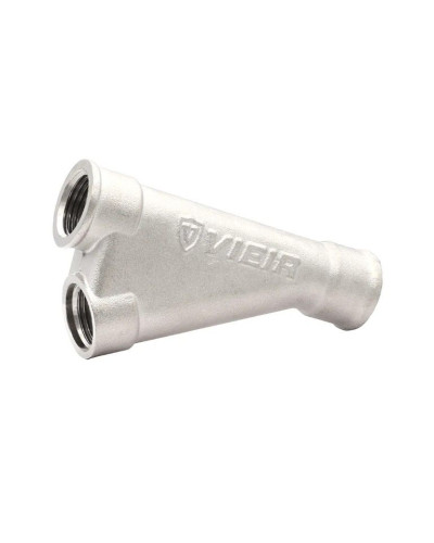 Тройник косой для гильзы под погружной датчик температуры Ø-1  ViEiR (16/4шт), VIEIR