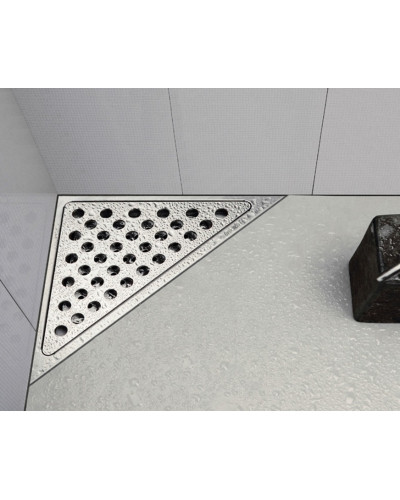 Душевой трап с сухим затвором 200*200 мм НЕРЖАВЕЙКА VIEIR (20шт), VIEIR