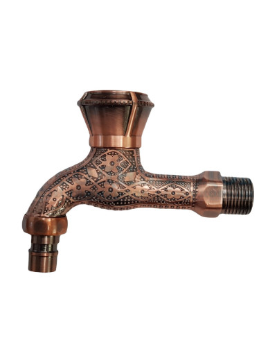 VR324 Кран с носиком (короткий)декор/бронза (50/1шт), VIEIR