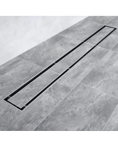 Душевой лоток с решеткой под кладку плитки  защита от запаха:(сухой +гидрозатвор) (70*400мм)(1/4), TIM