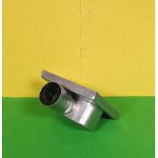 VER15B Трап с сух. затвором150*150мм НЕРЖ.(20/1шт)