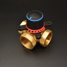 Трехходовой смесительный клапан  1" "ViEiR"(12/1шт)