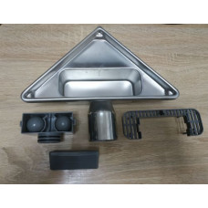 Душевой трап с сухим затвором 200*200 мм НЕРЖАВЕЙКА "VIEIR" (20шт)